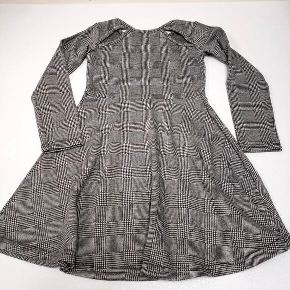 Children's Place Girls Plaid Long Sleeve Dress Size Small 5/6 - Picture 10 of 10